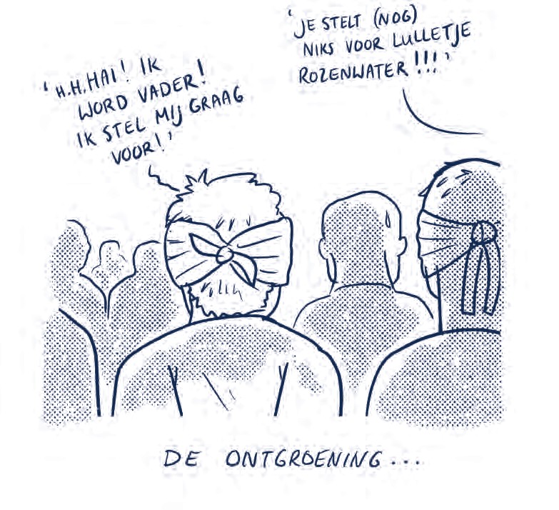 Illustratie van Jeroen Krul uit het boek