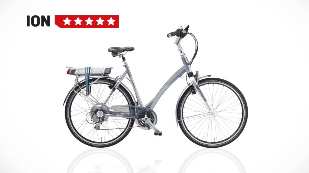 Elektrische fiets van Sparta in zijaanzicht